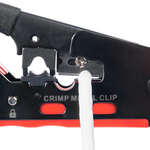 Кримпер с 2 встроенными модулями для обжима RJ-45 (Сat 7), RJ-12, RJ-11